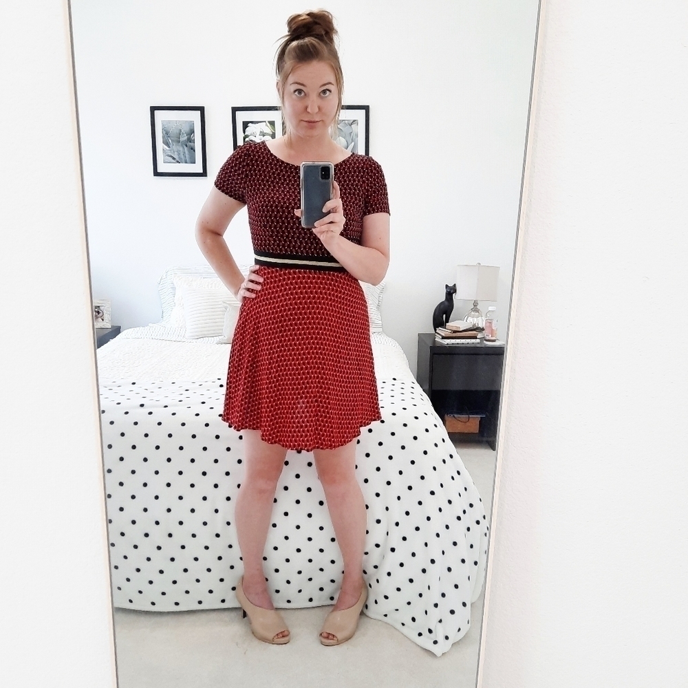 Anthropologie Maeve Amicci Rabbit Dress 8